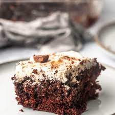 chocolate cake with condensed milk