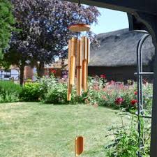 bamboo wind chime from gardening naturally