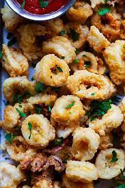 fried calamari extra crispy with