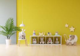 Bright Wall Colour Combinations From