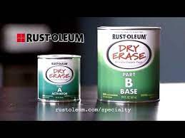 How To Apply Rust Oleum Dry Erase Paint