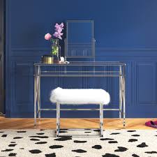 contemporary makeup vanity table foter