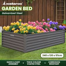 Wallaroo Garden Bed 240 X 120 X 57cm
