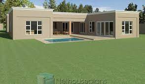 Flat Roof House Plans South Africa 4