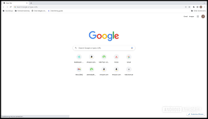 google background in chrome android