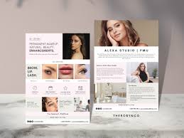 Beauty Flyer Brand Awareness Templates Hair Nail Makeup - Etsy Israel