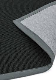 sisal rug by asiatic carpets in black