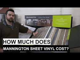 mannington sheet vinyl cost