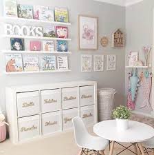 Playrooms can be the craziest, messiest room in the house. Here S What S Trending In The Nursery This Week Playroom Storage Kid Room Decor Toddler Girl Room