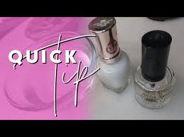 how to thin out nail polish you