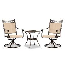 Purple Leaf 3 Pieces Patio Bistro Set