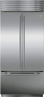 Contemporary sleek smooth finish.this sub zero handle can easily upgrade your kitchen or bathroom. Sub Zero Bi36ufdsth 36 Inch Built In French Door Smart Refrigerator With 21 Cu Ft Total Capacity Adjustable Spillproof Shelves Dual Refrigeration Air Purification Water Filter Star K Certified Sabbath Mode And Ice Maker Stainless