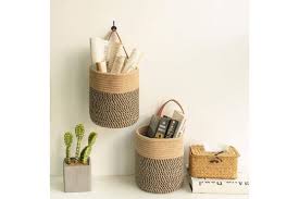 Wall Hanging Cotton Rope Plant Basket