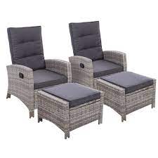 2pc sun lounge recliner chair