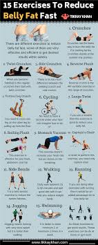 16 exercises to reduce belly fat fast