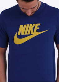 Polyester / cotton fabric collar: Blue And Yellow Nike T Shirt Off 74 Bonyadroudaki Com