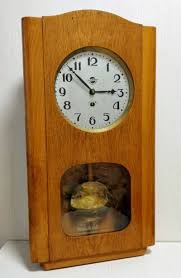 Antique Pendulum Wall Clock Soviet