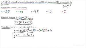 Involving Parametric Equations