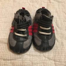 Robeez Mini Shoez Boys Shoes Size 9 12 Months Red