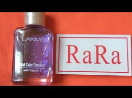 lakme nail colour remover with vitamin