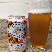beer review baltimore blonde guinness