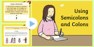 Semicolon vs colon knowing the difference between semicolon and colon is of great importance when using the english language. Using Semicolons And Colons Powerpoint Ks2 Teacher Made