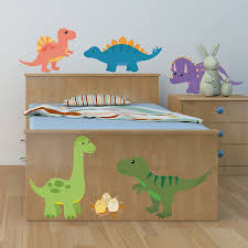children s dinosaur wall sticker set by