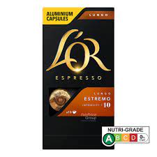 lor espresso aluminium coffee capsules