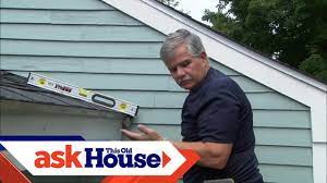 How to Install a Rain Gutter | Ask This Old House - YouTube