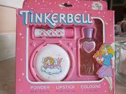 vine tinkerbell makeup set perfume