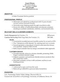 Resume Sample Sales Customer Service Job Sample Resume Resume