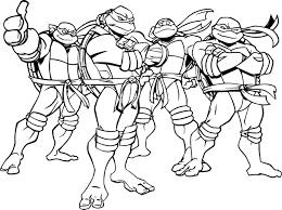 All these santa coloring pages are free and can be printed in seconds from your computer. Printable Coloring Pages Teenage Mutant Ninja Turtles