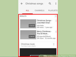 How To Make A Youtube Playlist For Christmas With Pictures