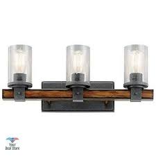 Indoor Wall Mount Light Fixture Bathroom Mirror Lights Barrington Lighting Wood For Sale Online