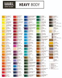 Paint Color Chart Color Mixing Chart
