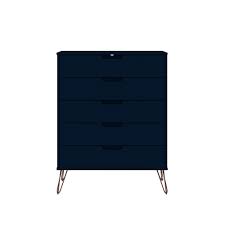 Some clothing types might need special storage considerations too. George Oliver Rockefeller 5 Drawer Tall Dresser With Metal Legs Wayfair