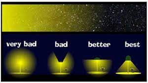 light pollution harms life on earth but