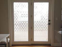 Diy Glass Door Privacy Window