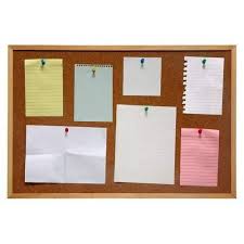Wall Mounted Notice Board Frame