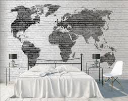 World Maps Wallpaper Mural Wallmur