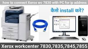 We have 6 xerox workcentre 7855 manuals available for free pdf download: Install Xerox Workcenter 7830 7835 7845 7855 Network Printer By Ip Address Install Ps Driver Youtube