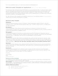 Employment Letter Of Recommendation Template Letter Of Recom