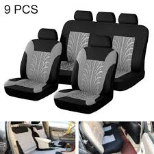9pcs Car Seat Covers Full Set Universal