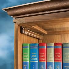 barrister bookcase door slides