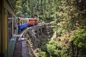 5 scenic mountain railway toy trains in
