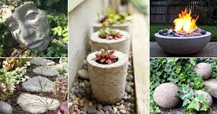 48 diy concrete ideas for garden diy
