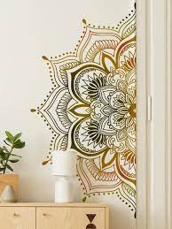 Mandala Pattern Wall Sticker For Home