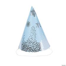 winter princess party cone hats 12 pc