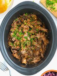 slow cooker beef brisket with barbecue