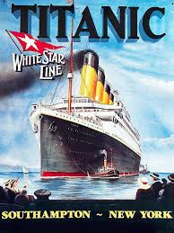 Details About Titanic 1912 Poster Cross Stitch Chart